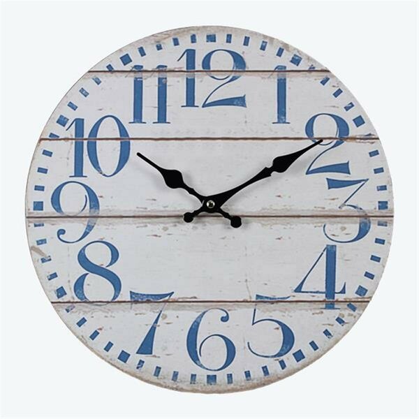 Youngs Wooden Wall Clock 61613
